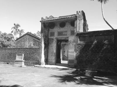 A scenic view of Wenchang Hanjia Zhai