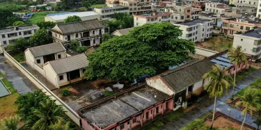 A scenic view of Wenchang Xibei Shuyuan