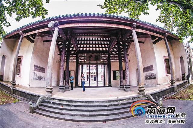 A scenic view of Wenchang Xibei Shuyuan