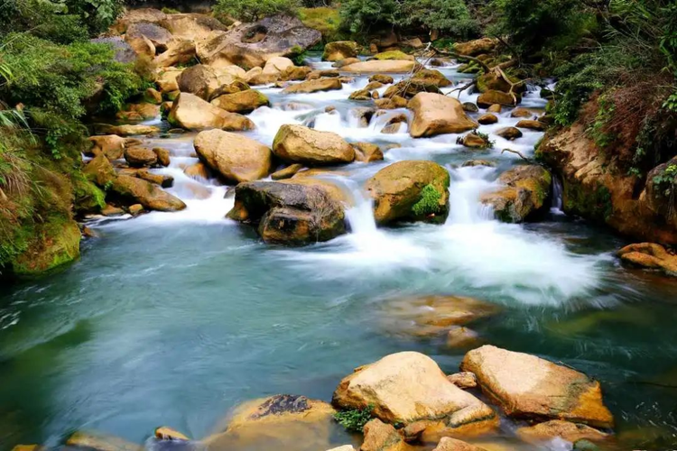 A scenic view of Wenshan Dawangyan Yanhua