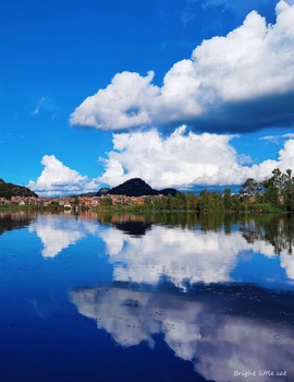 A scenic view of Wenshan Muyi Yizhi