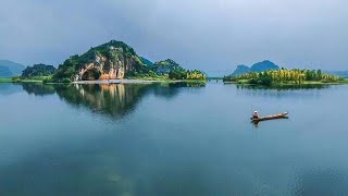 A scenic view of Wenshan Muyi Yizhi
