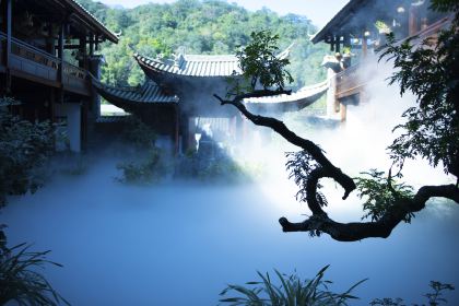 A scenic view of Wenshan Muyi Yizhi