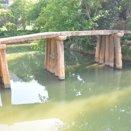 A scenic view of Wenzhou Baguaqiao He Hexiqiao