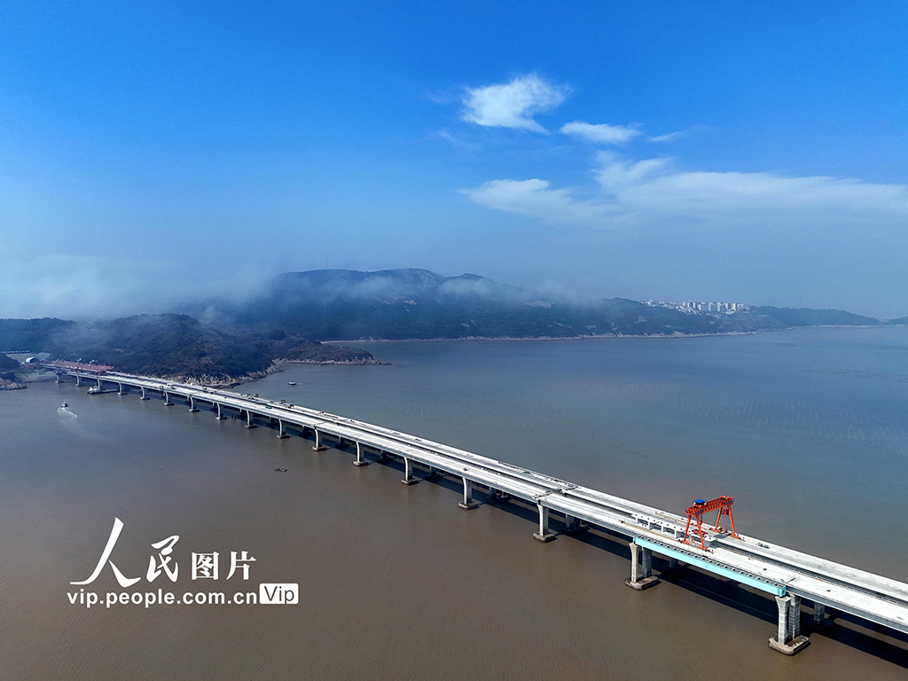 A scenic view of Wenzhou Baguaqiao He Hexiqiao