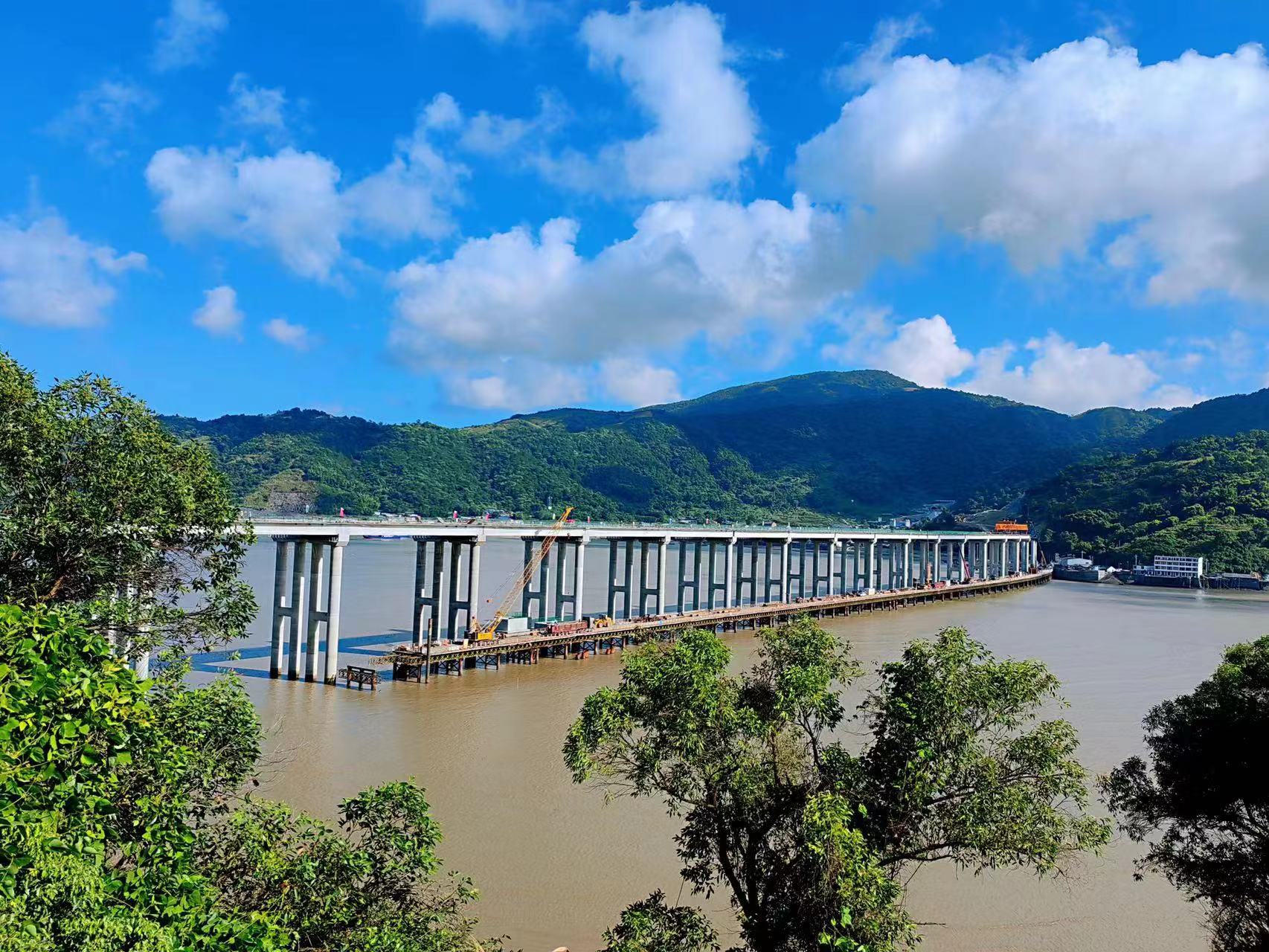 A scenic view of Wenzhou Chixi Wudongqiao