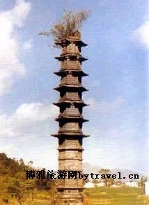 A scenic view of Wenzhou Guoansi Ta