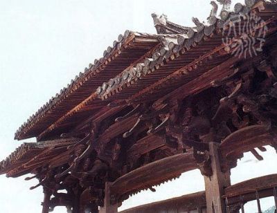 A scenic view of Wenzhou Jinzhao Paifang He Xiantai Paifang
