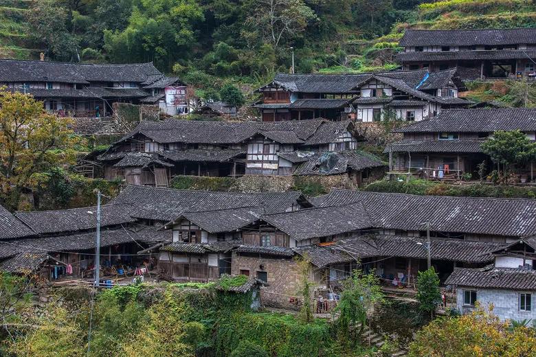 A scenic view of Wenzhou Nanxijiang Zongci Jianzhuqun