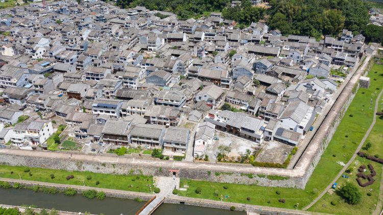 A scenic view of Wenzhou Puzhuangsuocheng