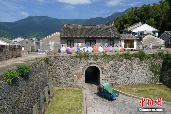 A scenic view of Wenzhou Puzhuangsuocheng