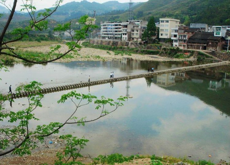 A scenic view of Wenzhou Shishui Dingbu