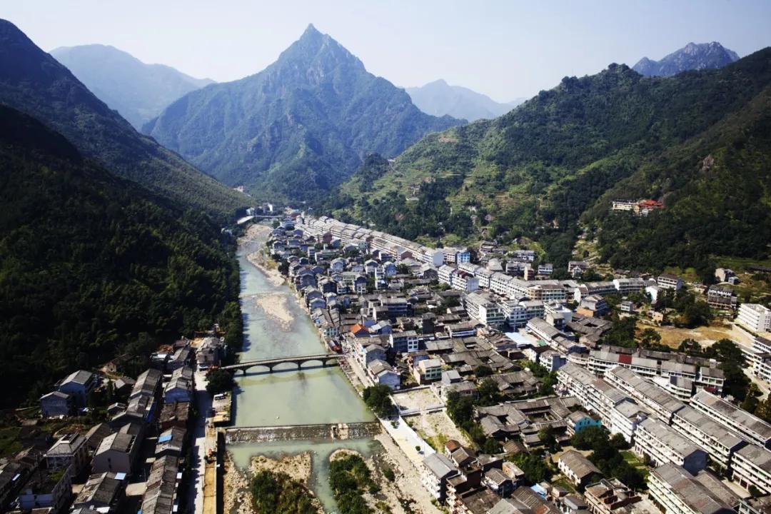 A scenic view of Wenzhou Shunxi Gu Jianzhuqun