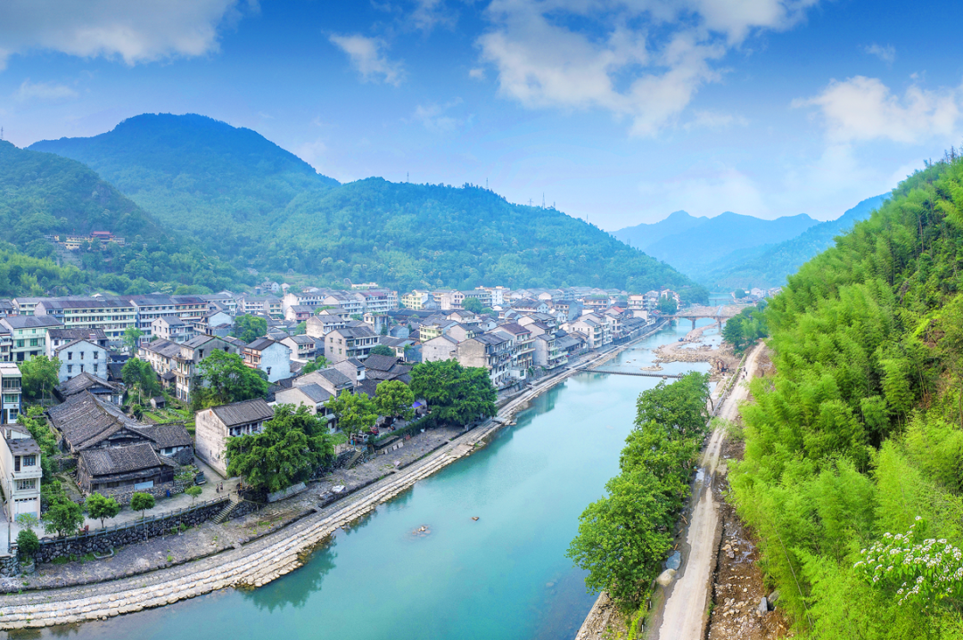 A scenic view of Wenzhou Shunxi Gu Jianzhuqun