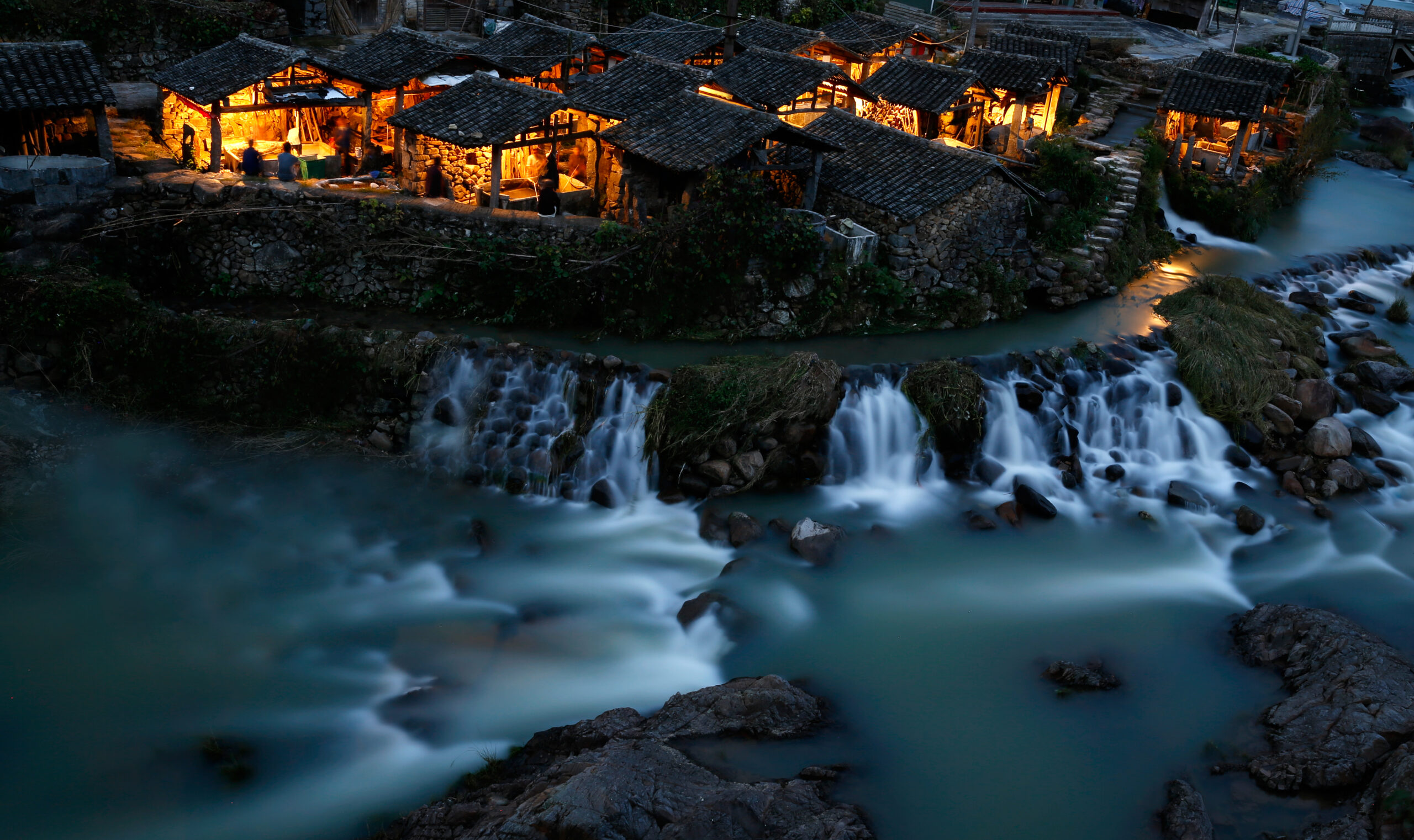 A scenic view of Wenzhou Siliandui Zaozhi Zuofang