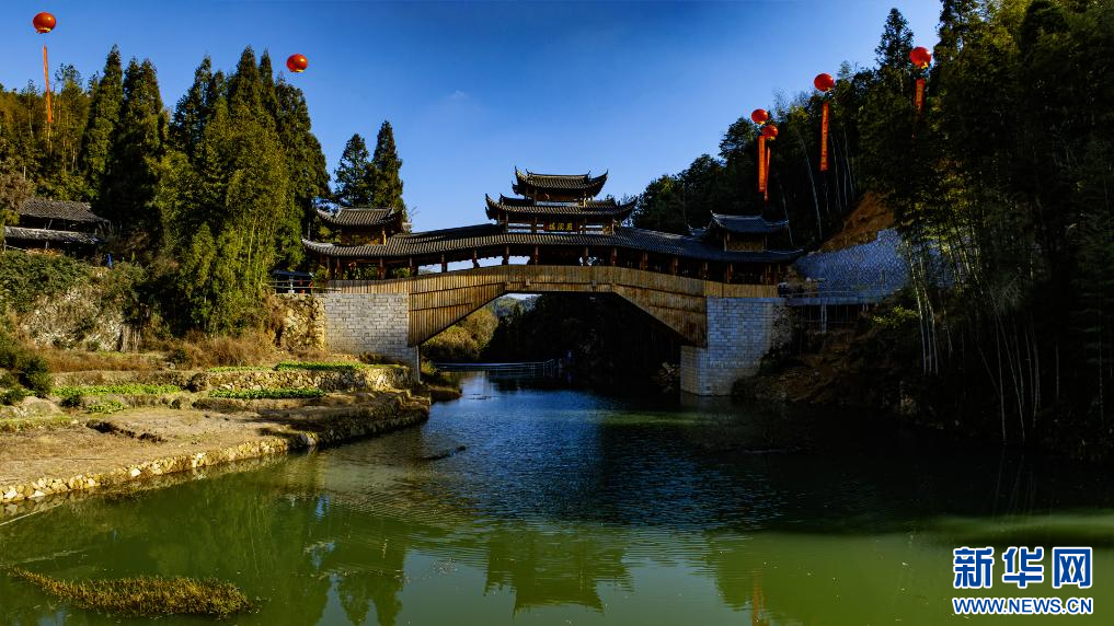 A scenic view of Wenzhou Taishun Langqiao