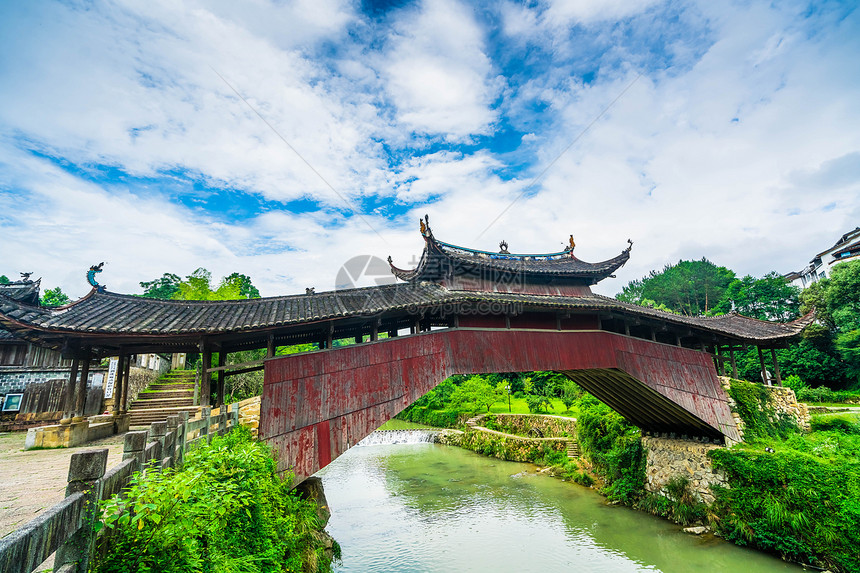 A scenic view of Wenzhou Taishun Langqiao