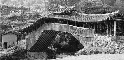 A scenic view of Wenzhou Taishun Langqiao