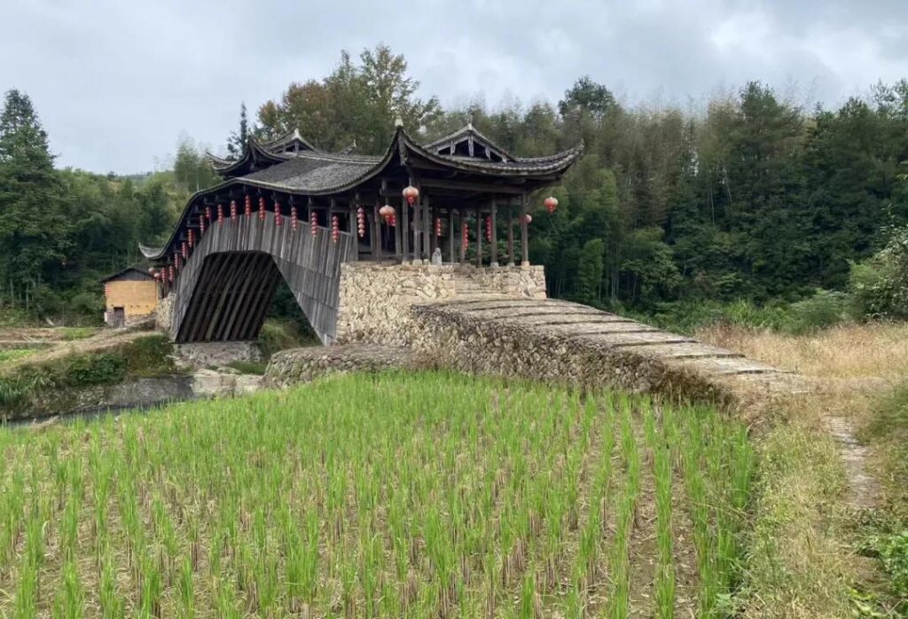 A scenic view of Wenzhou Taishun Langqiao