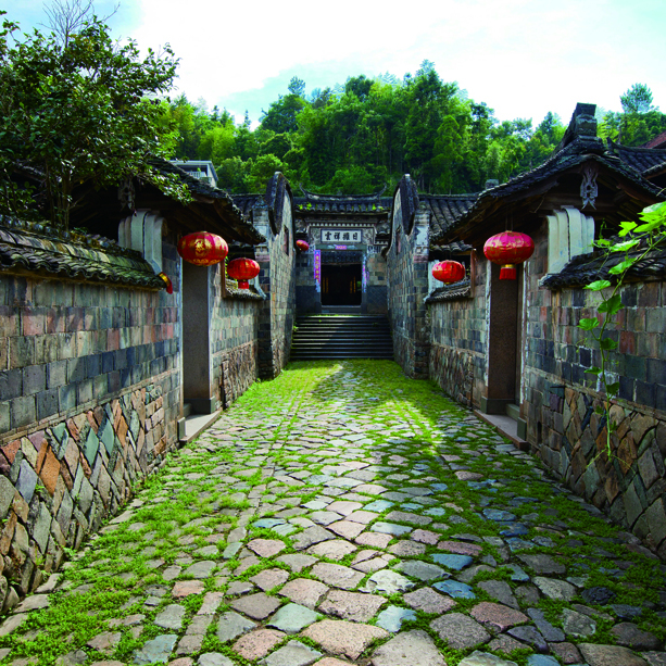 A scenic view of Wenzhou Xuexi Hushi Dayuan