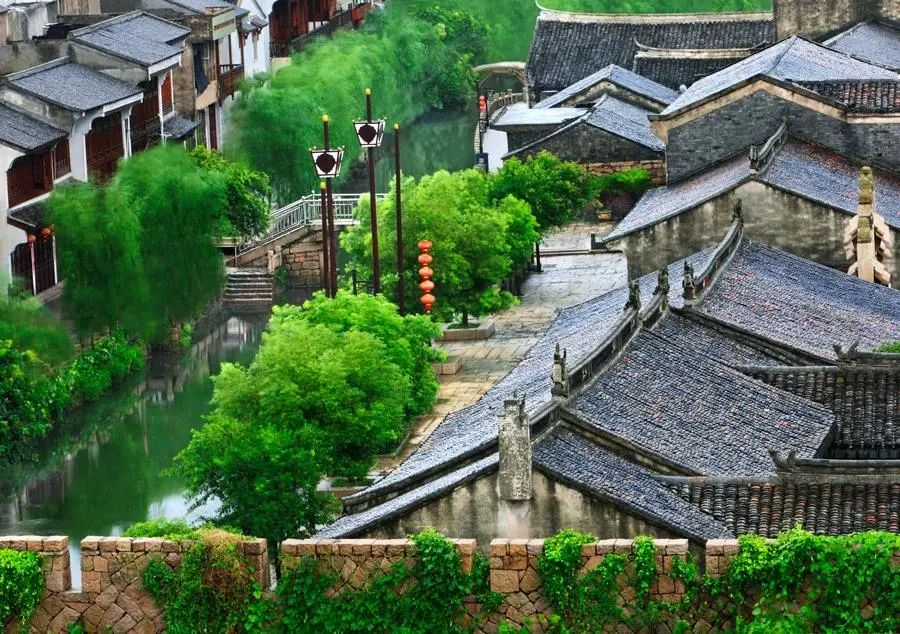 A scenic view of Wenzhou Yongchangbao