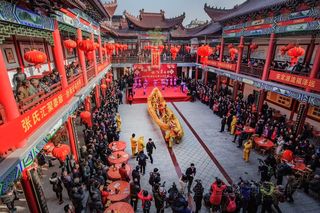A scenic view of Wenzhou Yuyan Baoshi Zongci