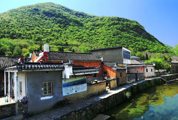 A scenic view of Wuhu Dagongshan Fenghuangshan Tongkuang Yizhi