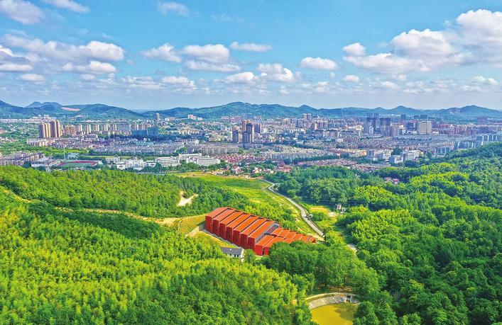 A scenic view of Wuhu Fanchang Yao Yizhi