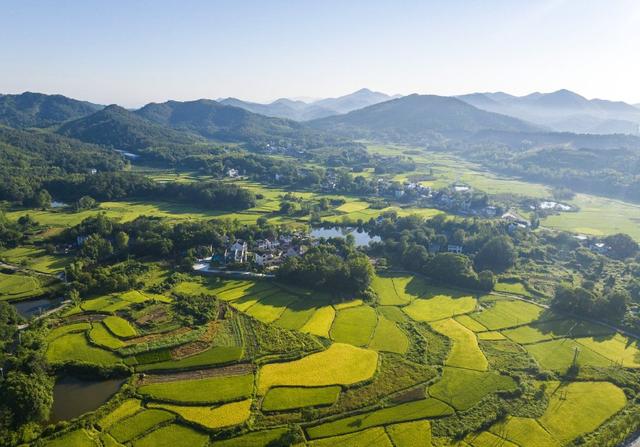 A scenic view of Wuhu Guniushan Chengzhi