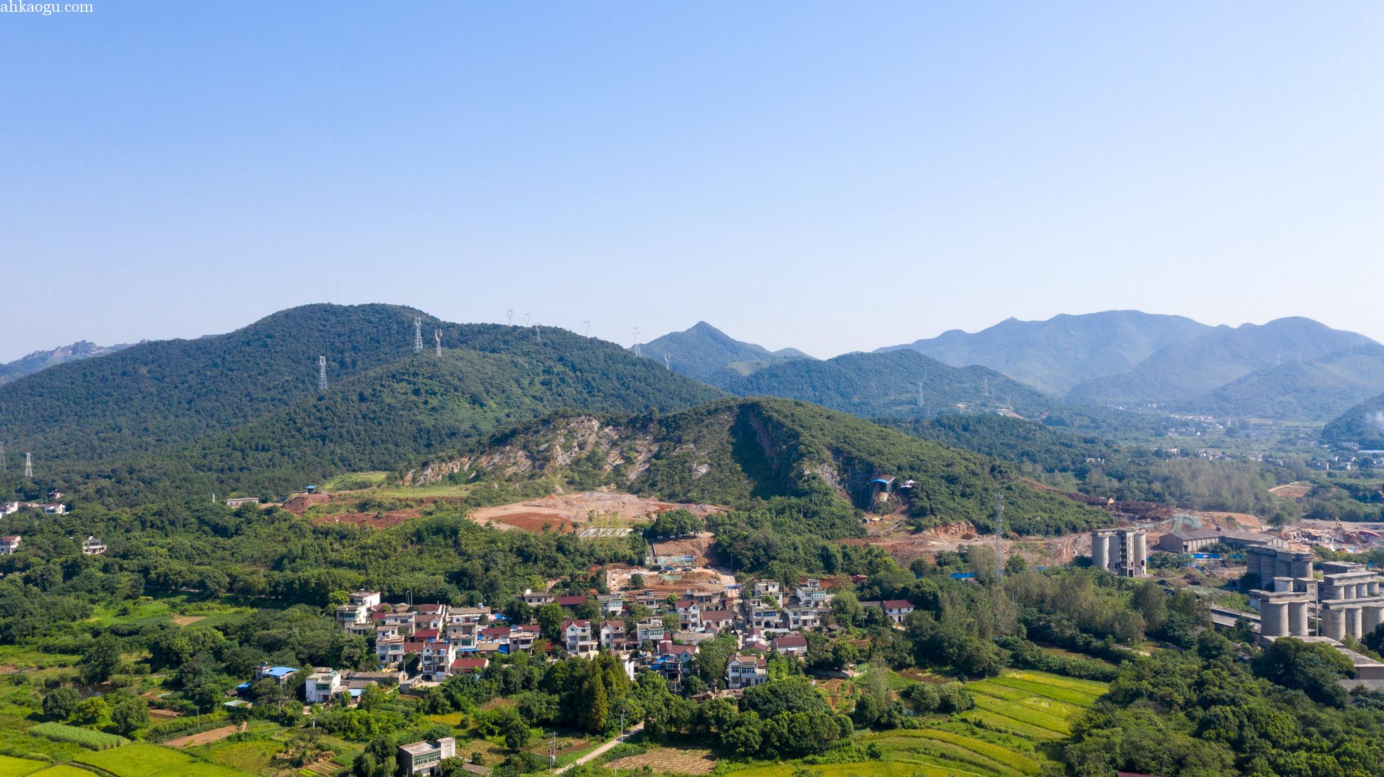 A scenic view of Wuhu Renzidong Yizhi