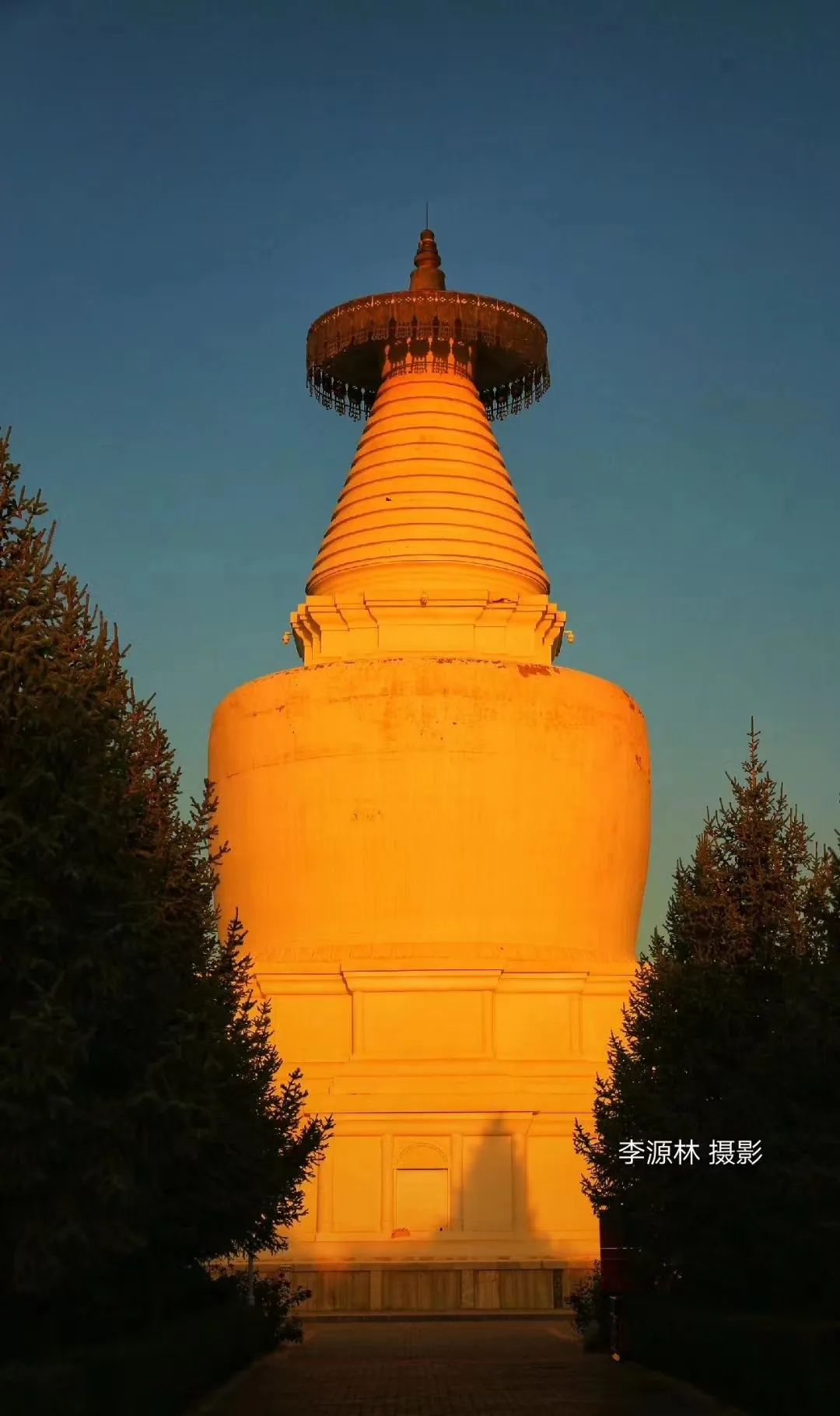 A scenic view of Wuwei Baitasi Yizhi