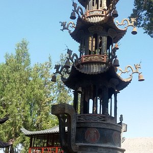 A scenic view of Wuwei Baitasi Yizhi