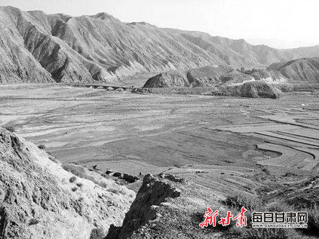 A scenic view of Wuwei Gaochangwang Xiningwang Mu