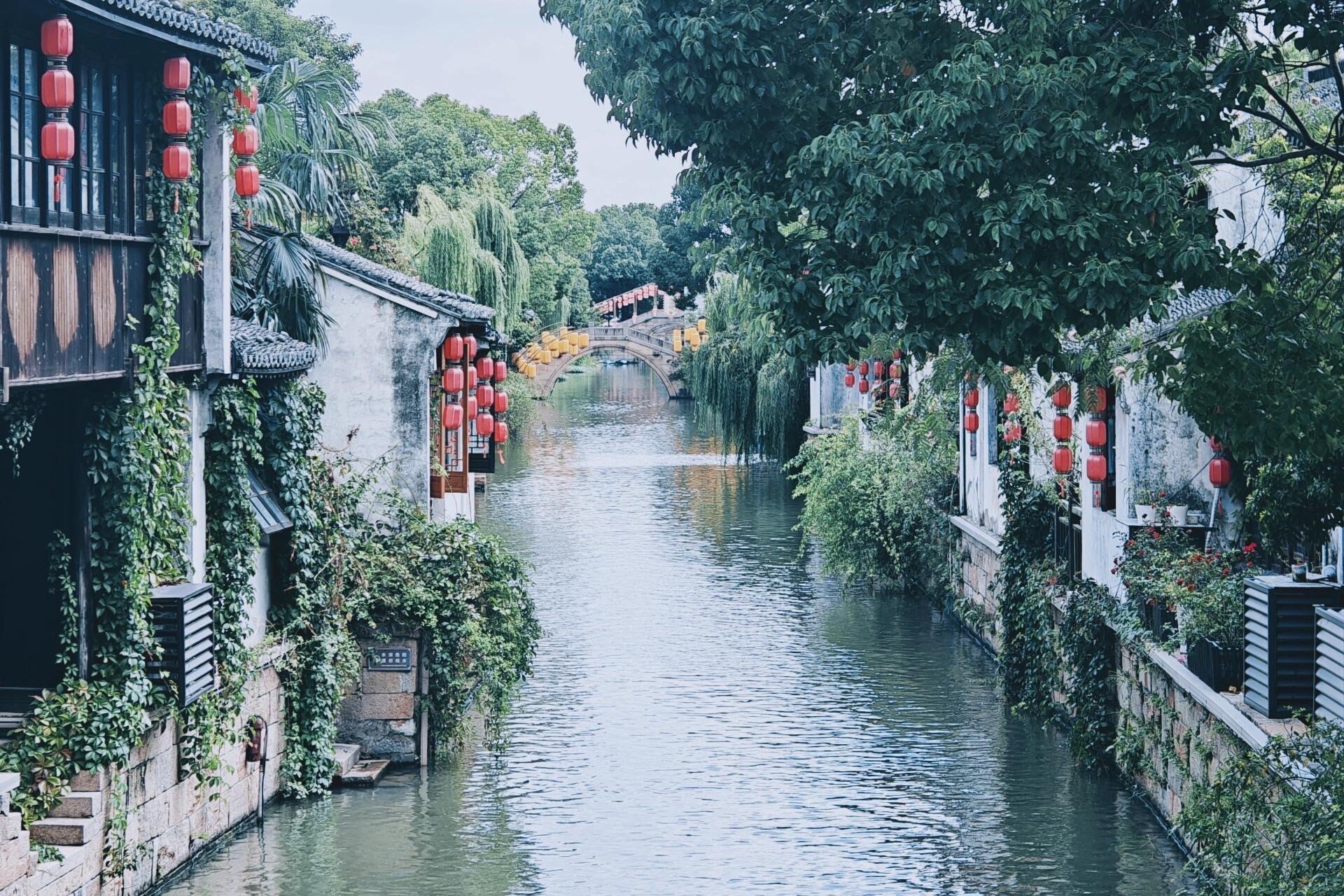 A scenic view of Wuxi Dangkou Huashi Laoyizhuang