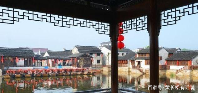 A scenic view of Wuxi Dangkou Huashi Laoyizhuang