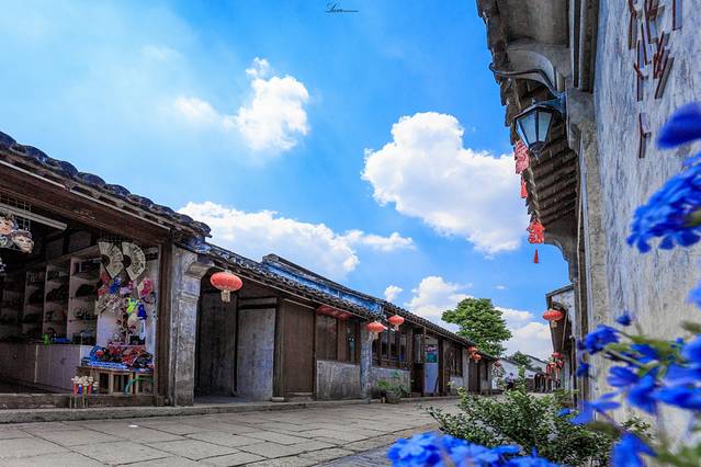 A scenic view of Wuxi Dangkou Huashi Laoyizhuang