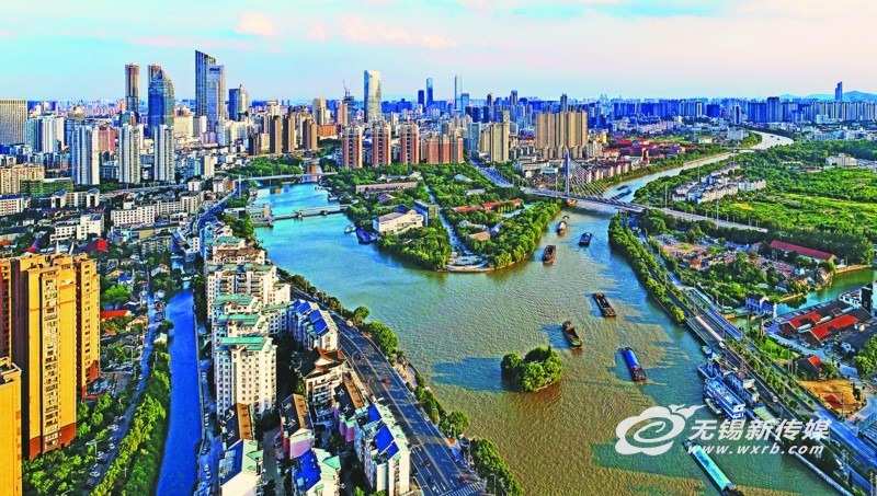 A scenic view of Wuxi Dayunhe Subitems
