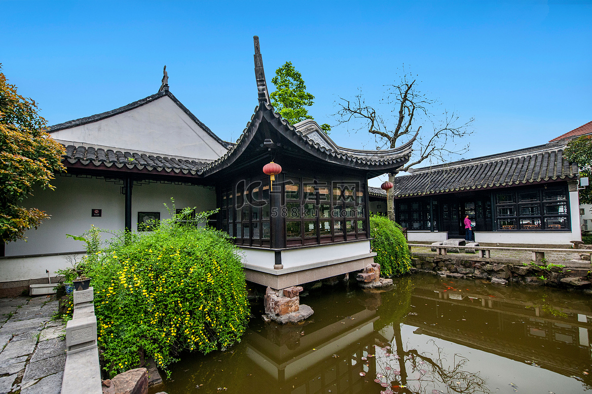 A scenic view of Wuxi Donglin Shuyuan