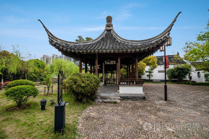 A scenic view of Wuxi Donglin Shuyuan