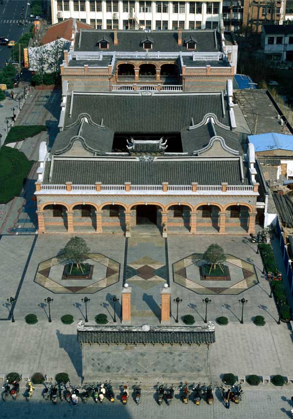 A scenic view of Wuxi Guomindang Jiangyin Yaosai Silingbu Jiuzhi