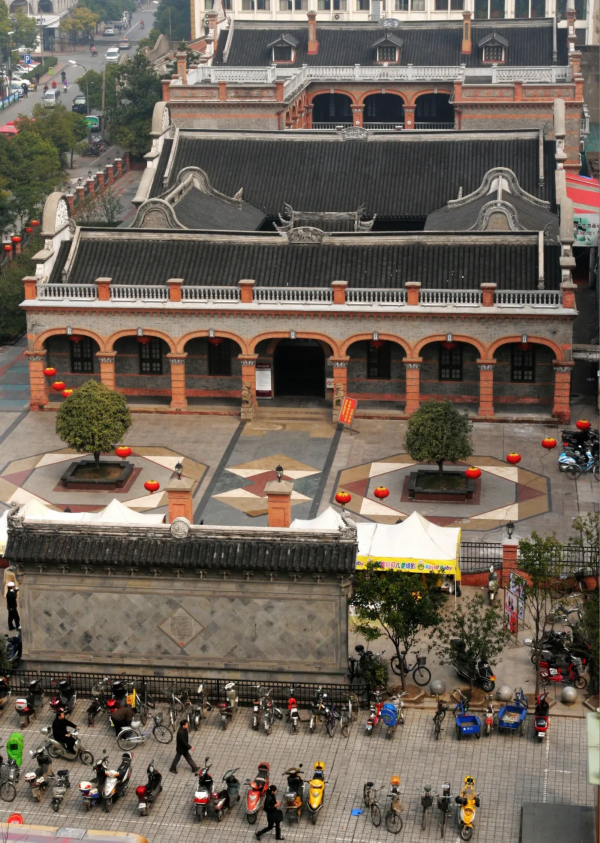 A scenic view of Wuxi Guomindang Jiangyin Yaosai Silingbu Jiuzhi
