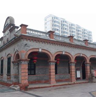 A scenic view of Wuxi Guomindang Jiangyin Yaosai Silingbu Jiuzhi