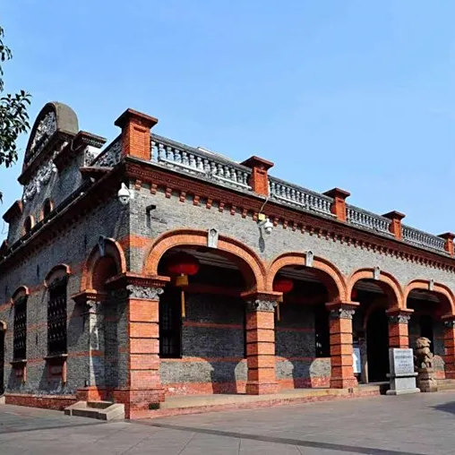 A scenic view of Wuxi Guomindang Jiangyin Yaosai Silingbu Jiuzhi