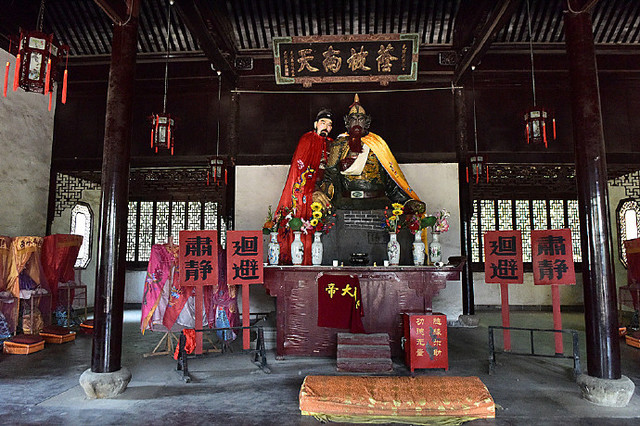 A scenic view of Wuxi Huishansi Jingchuang