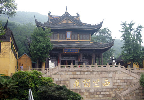 A scenic view of Wuxi Huishansi Jingchuang