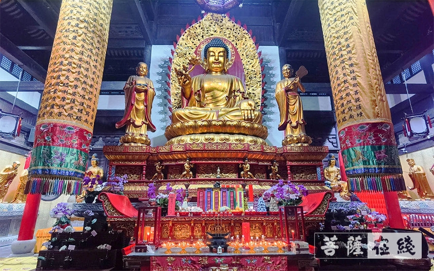 A scenic view of Wuxi Huishansi Jingchuang