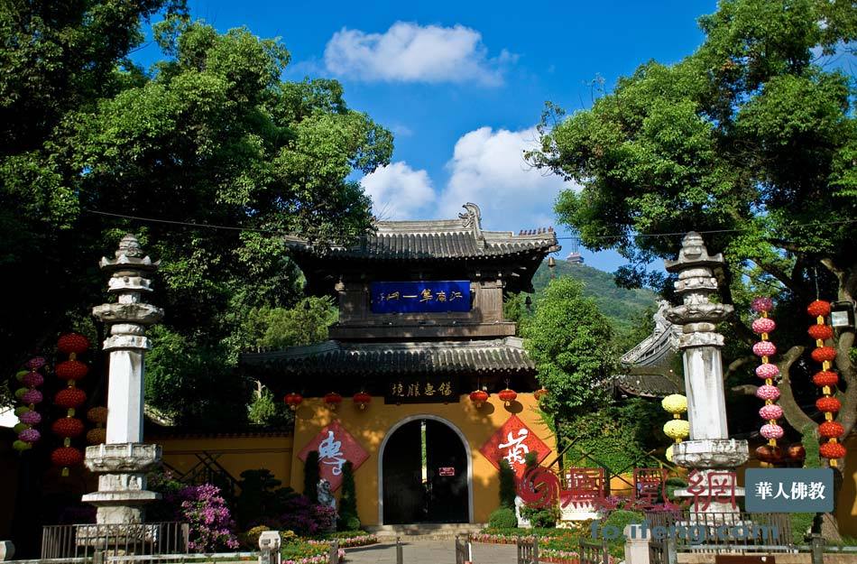 A scenic view of Wuxi Huishansi Jingchuang