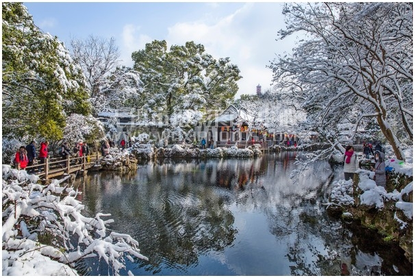 A scenic view of Wuxi Jichangyuan