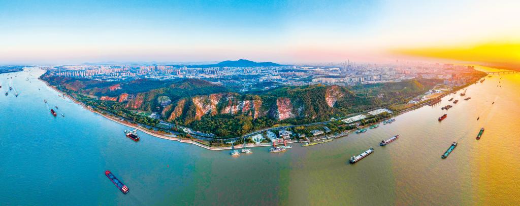A scenic view of Wuxi Luotuodun Yizhi