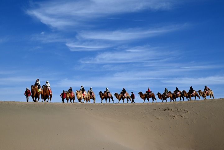 A scenic view of Wuxi Luotuodun Yizhi